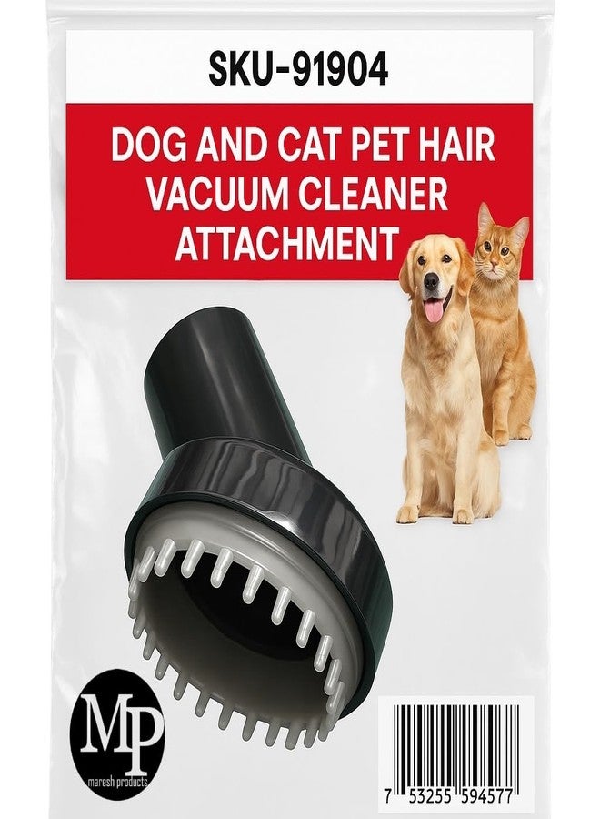 MP Maresh Products 9190400 Dog Cat Pet Hair Tool Compatible with Shop Vac 1.1/4-Inch Vacuum Cleaners (Pet Grooming Tool) - Image 1